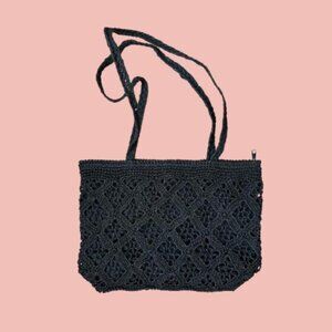 Cherokee crochet tote bag, new with tags (deadstock).